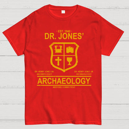 Dr. Explorer Archaeology Vintage Retro Geek T-Shirt