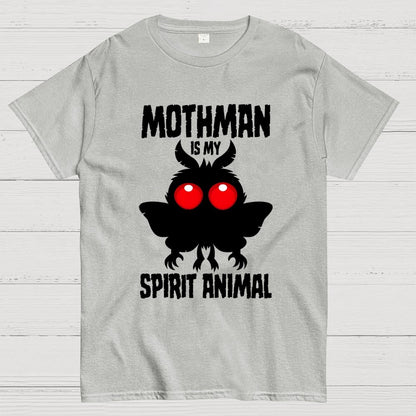 Mothman Is My Spirit Animal Dark Geek T-Shirt
