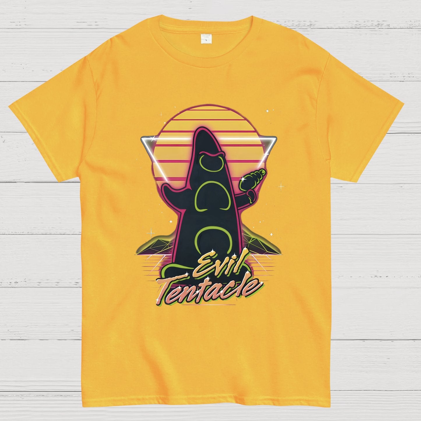 Retro Evil Tentacle Nerdy T-Shirt
