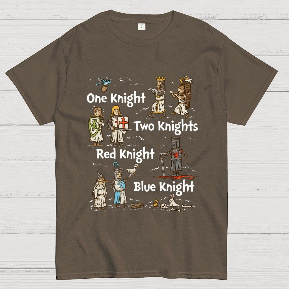 Red Knight, Blue Knight Unisex Geek T-Shirt