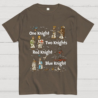 Red Knight, Blue Knight Unisex Geek T-Shirt
