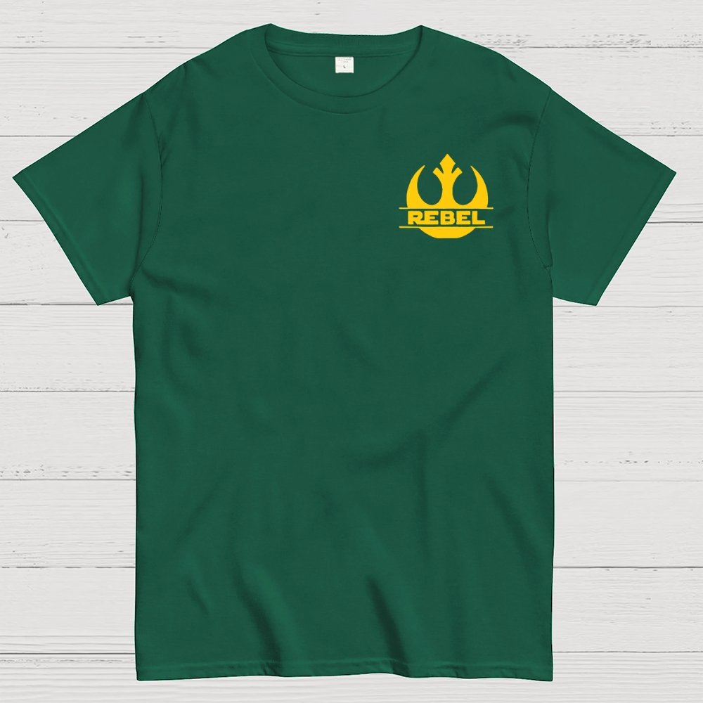 Live On Front And Back Printing Geek T-Shirt