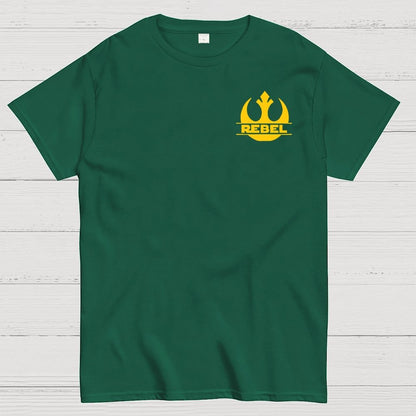Live On Front And Back Printing Geek T-Shirt