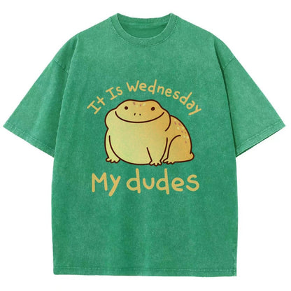 It's Wednesday My Dudes Vintage Distressed T-shirt