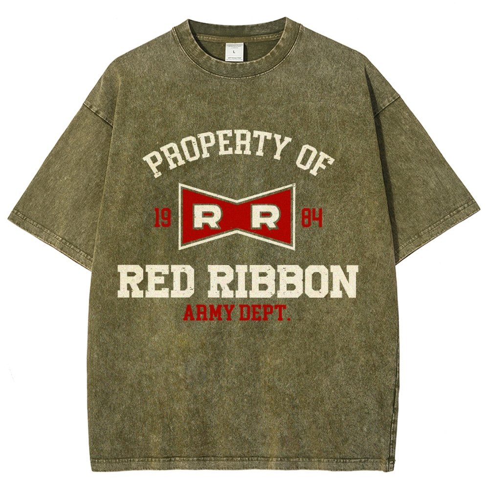 Property of red ribbon Vintage Distressed T-shirt