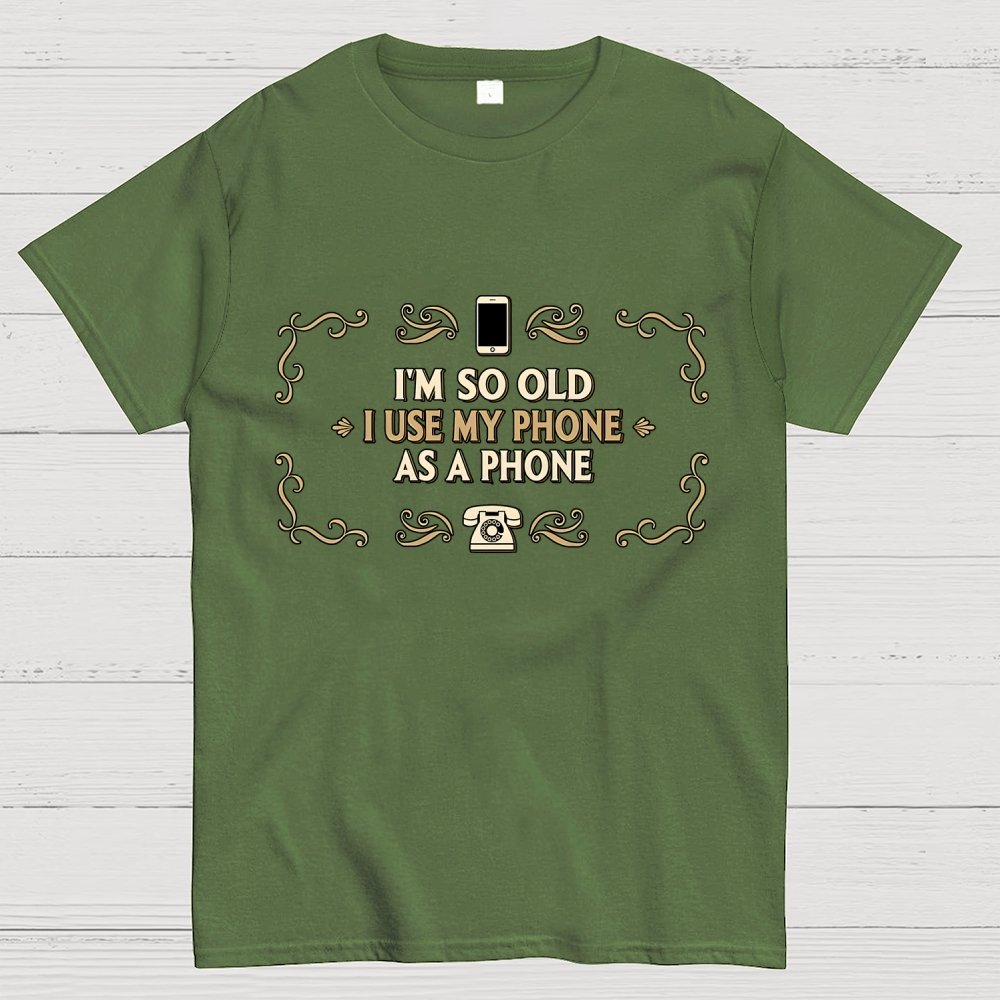 Old Phone Geek T-Shirt