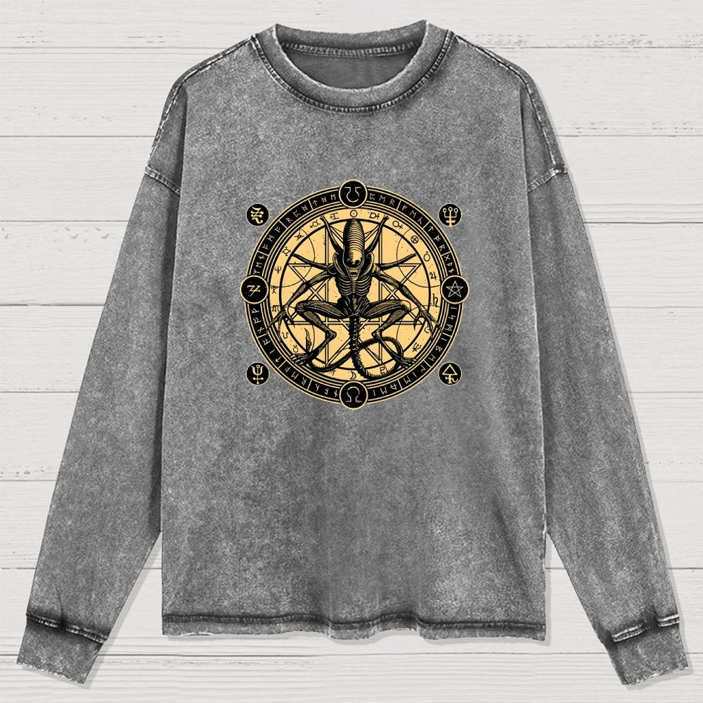 Creation Washed Long Sleeve Tee