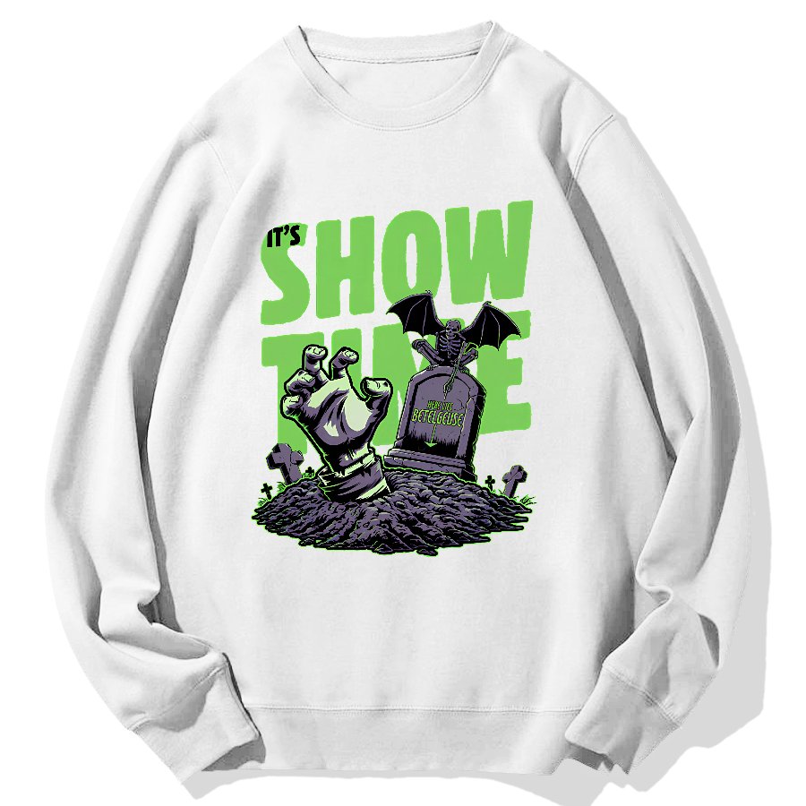 Beetle Graveyard Showtime Geek Cotton Sweatshirt