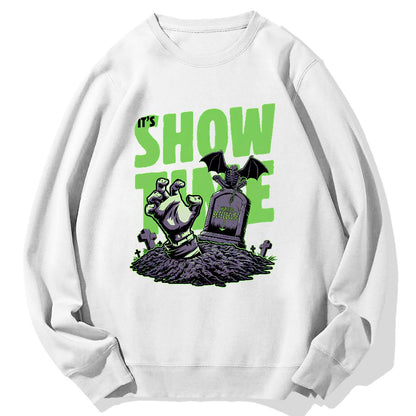 Beetle Graveyard Showtime Geek Cotton Sweatshirt