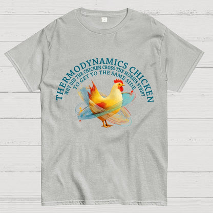 Thermodynamics Chicken Geek T-Shirt