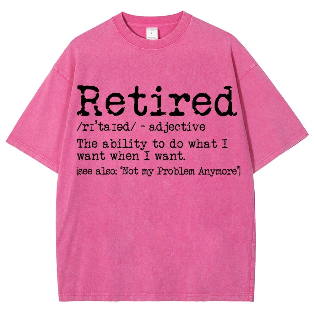 Fun Programming Programs For Retirement Vintage Distressed T-shirt