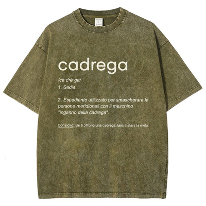 Cadrega Vintage Distressed T-shirt