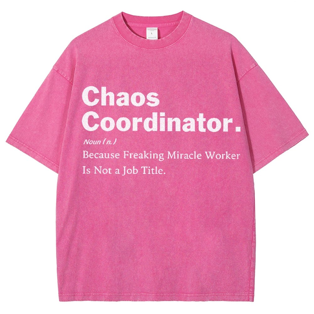 ChaosCraft Vintage Distressed T-shirt