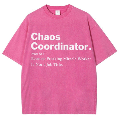 ChaosCraft Vintage Distressed T-shirt