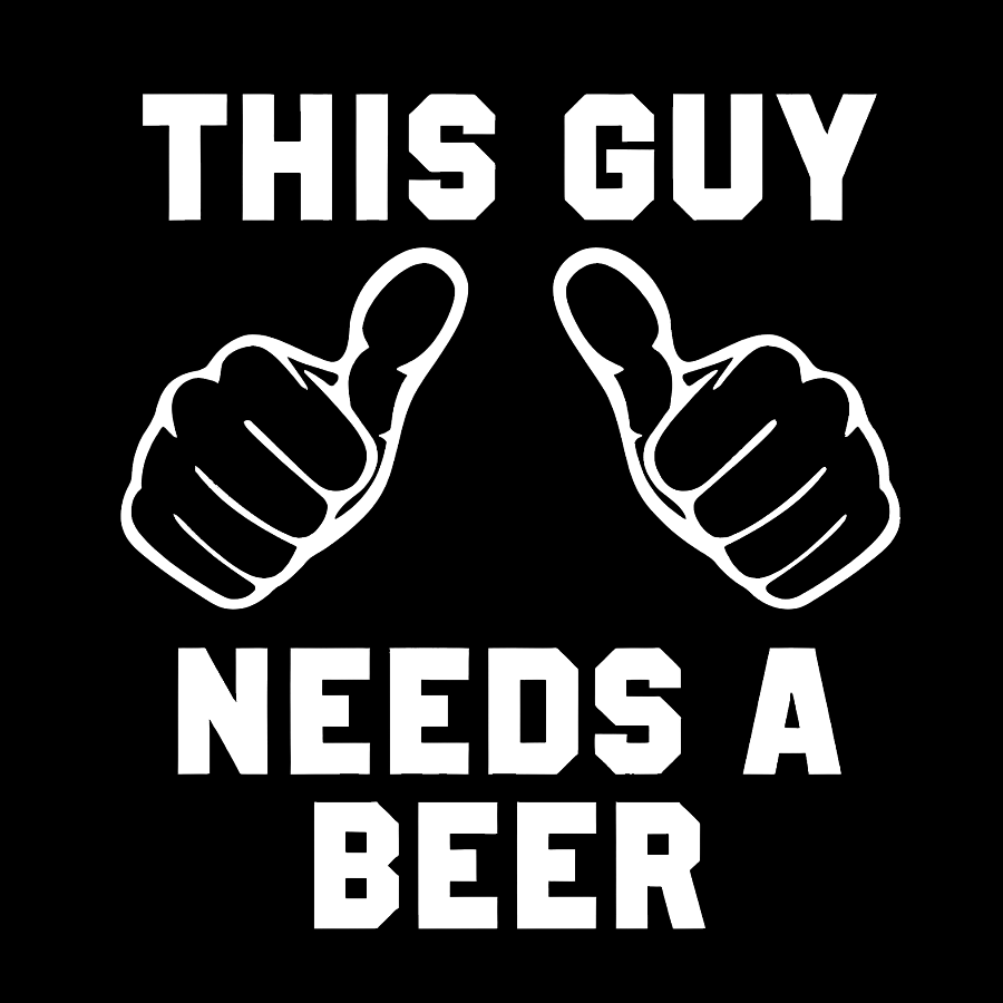 This Guy Needs A Beer Geek T-Shirt