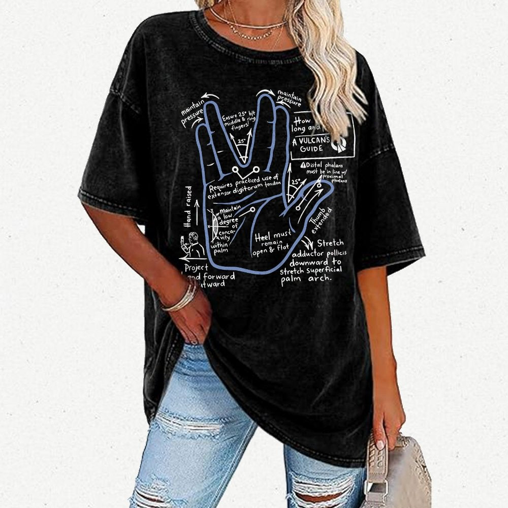 How To Live Well & Thrive Vintage Distressed T-shirt