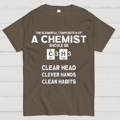 The Elemental C3H3 Geeky T-Shirt