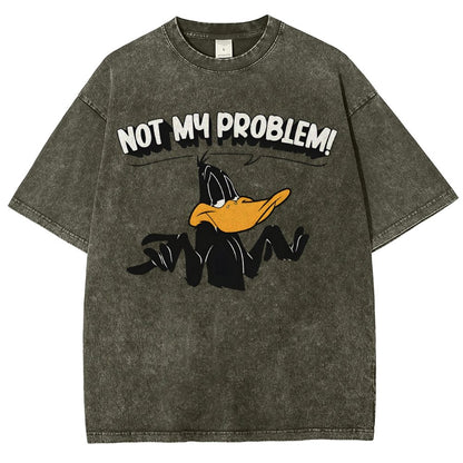 Not My Problem! Vintage Distressed T-shirt