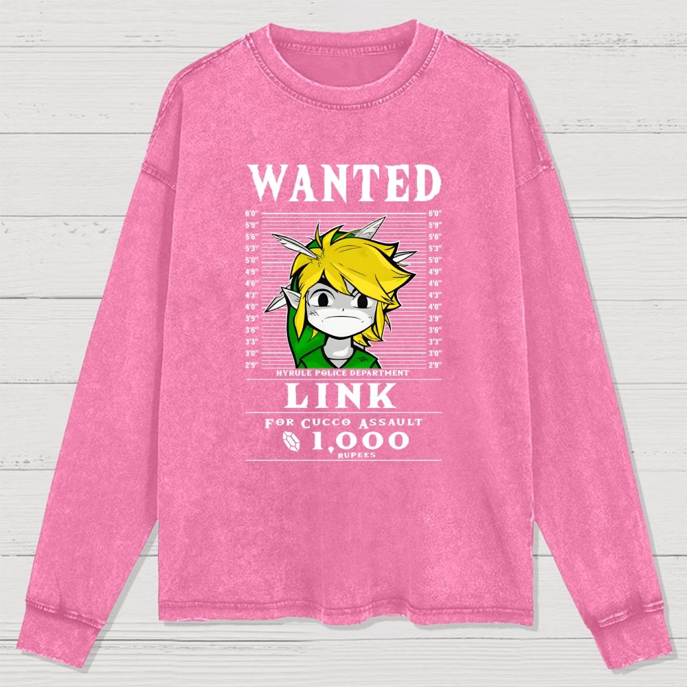 I Am A Gamer Washed Long Sleeve Tee