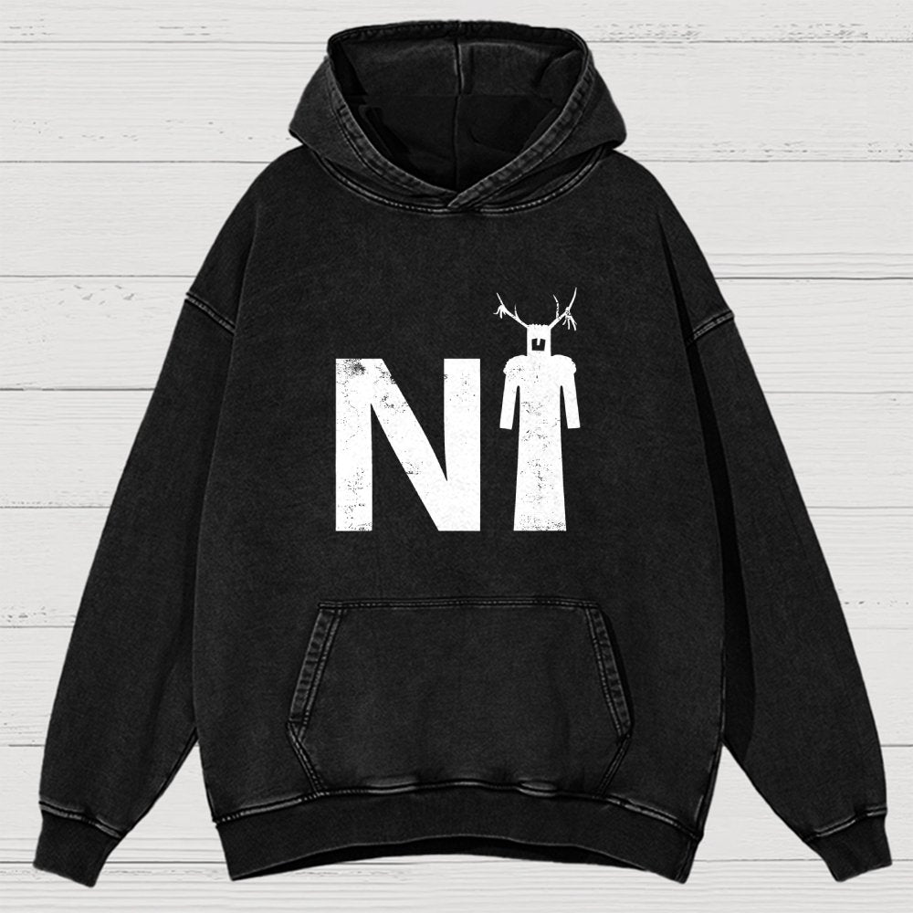 The Knights Who Say... Vintage Distressed Hoodie