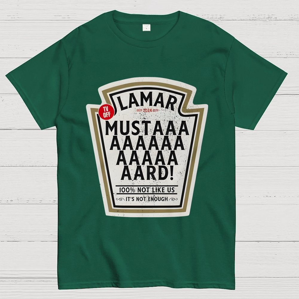 Lamar Mustard TV Off Essential Unisex Geek T-Shirt