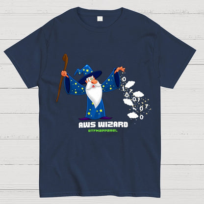 AWS Wizard , Sysadmin Geek T-Shirt