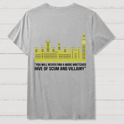 You Will Never Find A More Mischievous Nest Of Rogues And Rascals Unisex Front And Back Printing Geek T-Shirt