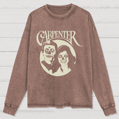 Carpenter They Live An Easy Listening Cult Sci-Fi Movie Washed Long Sleeve Tee 2509001465