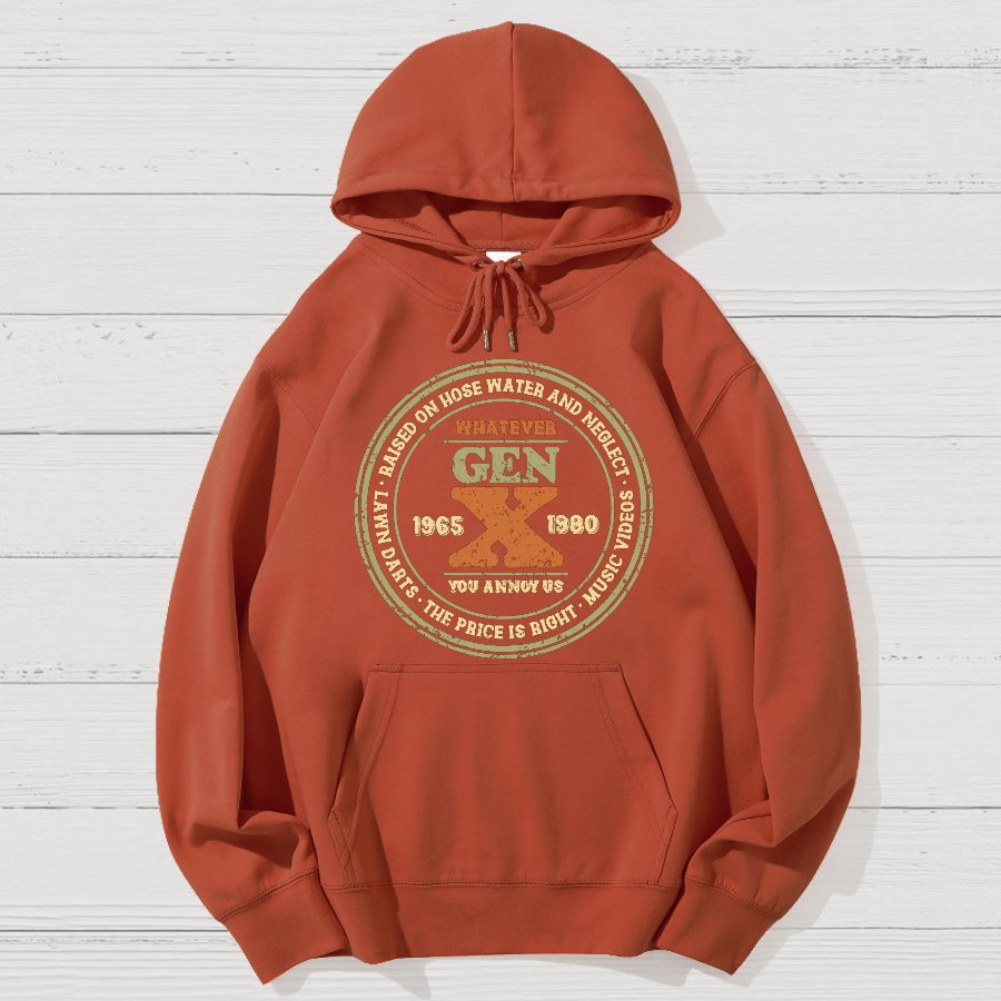 Raised on Hose Water and Neglect Geek Cotton Hoodie