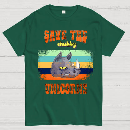 Save the Chubby Unicorns Geek T-Shirt