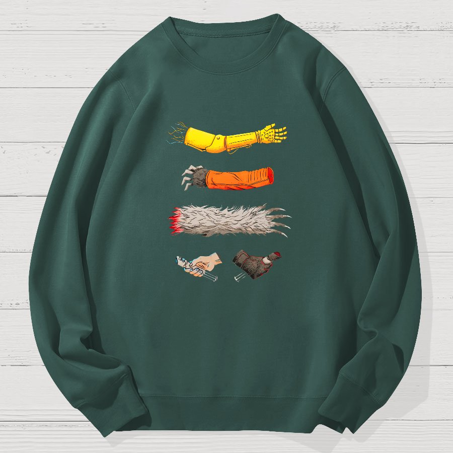Casualties of Wars Geek Cotton Sweatshirt
