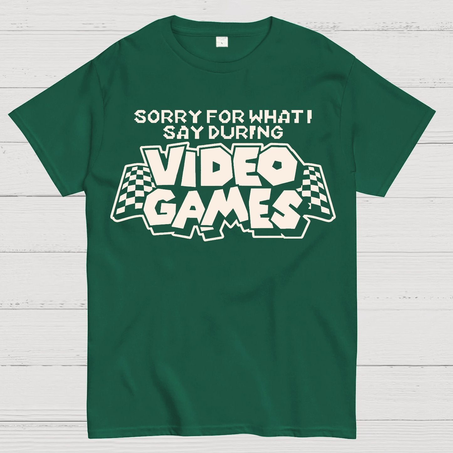 Sorry Video Games Geek T-Shirt