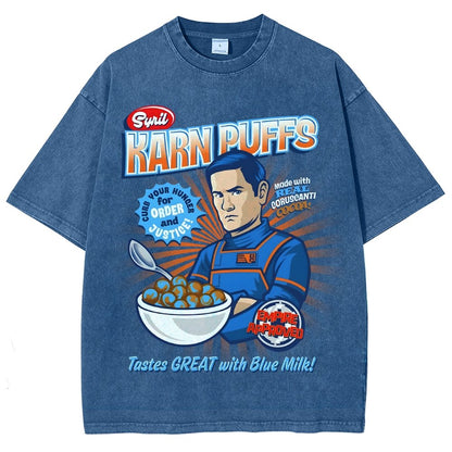 Karn Puffs Vintage Distressed T-shirt