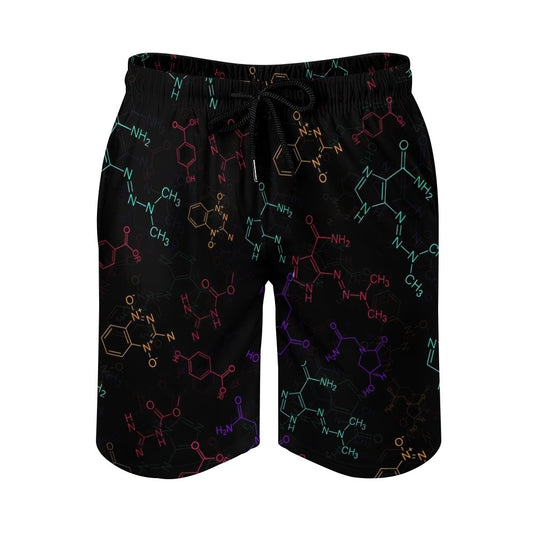 Chemical Molecular Symbol Geek Shorts