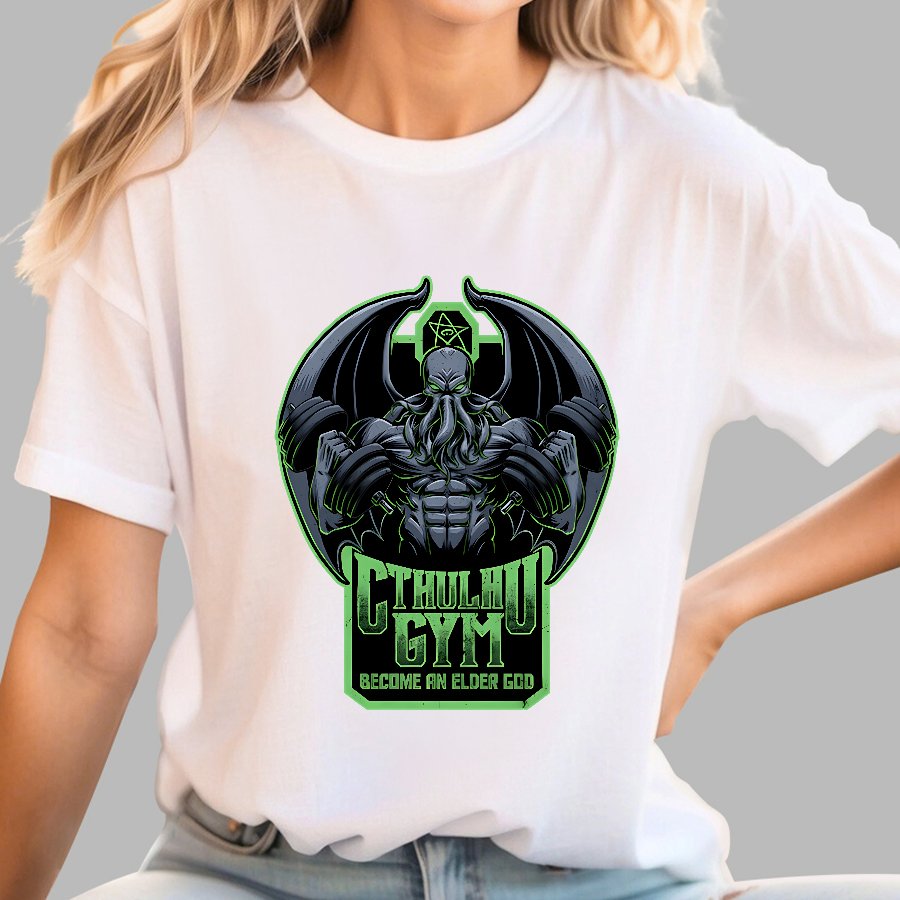 Cthulhu Gym Geek T-Shirt