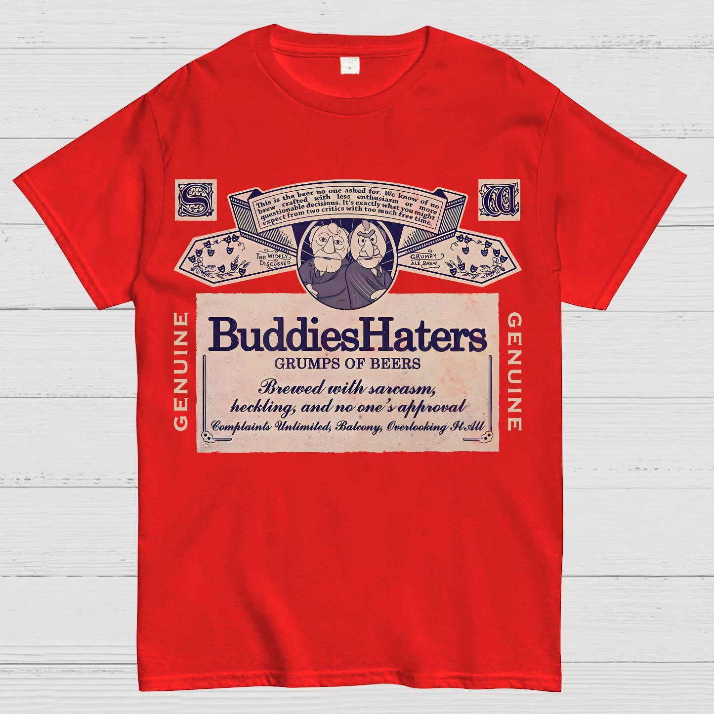 Buddies Haters Geek T-Shirt