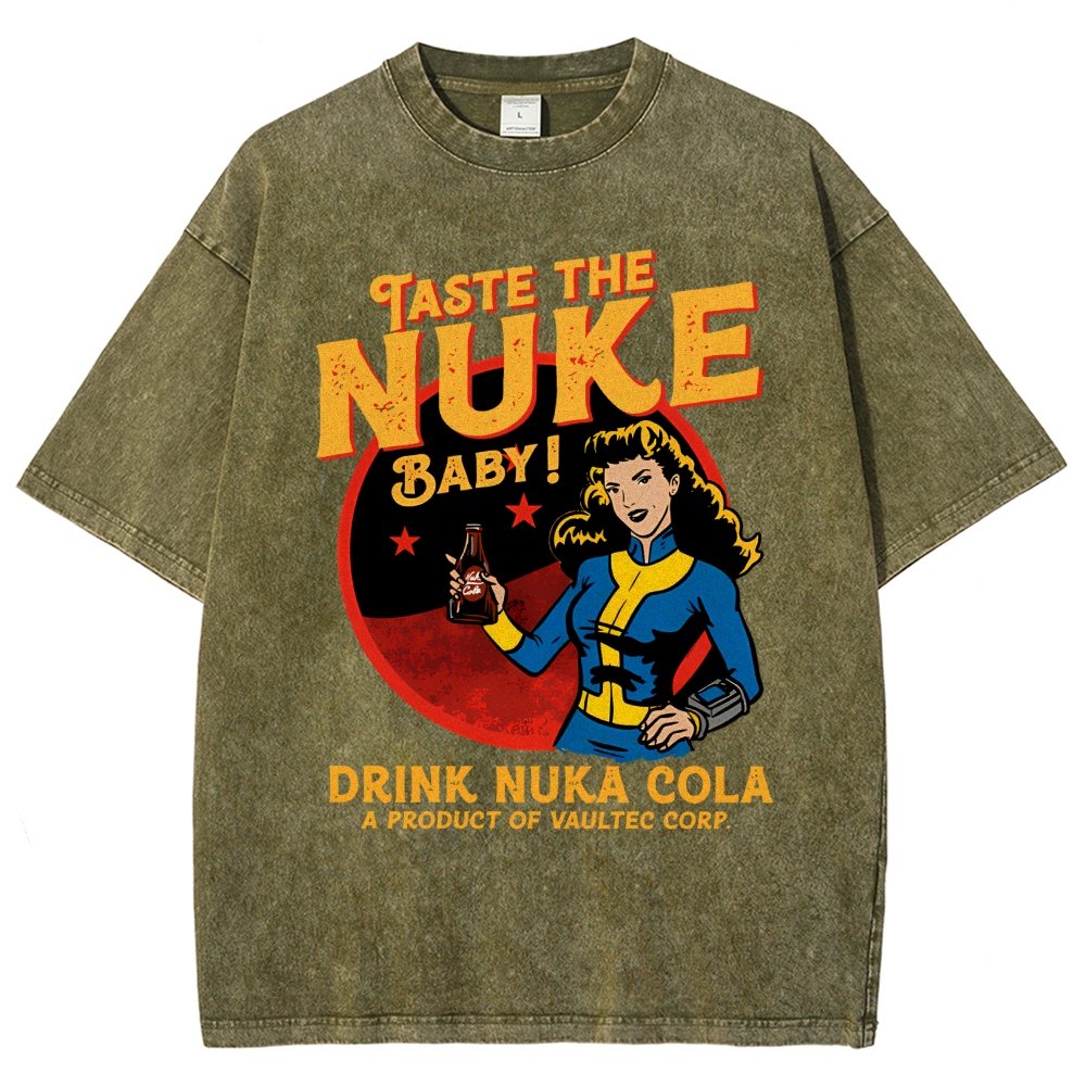 Taste the nuke Vintage Distressed T-shirt