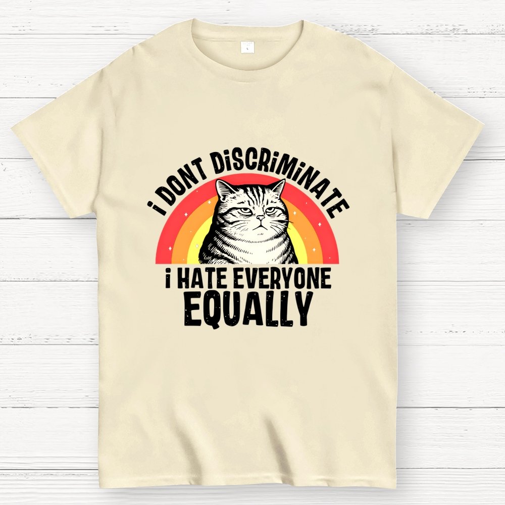 I Hate Everyone Equally Geek T-Shirt
