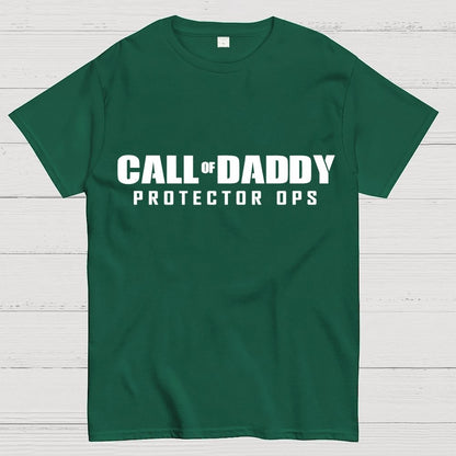 Gamer Dad Call of Daddy Geek T-Shirt