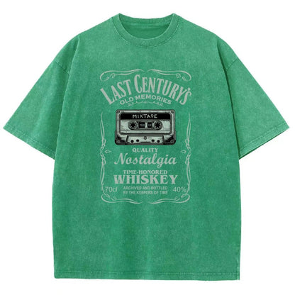 Last Century's Whiskey Vintage Distressed T-shirt