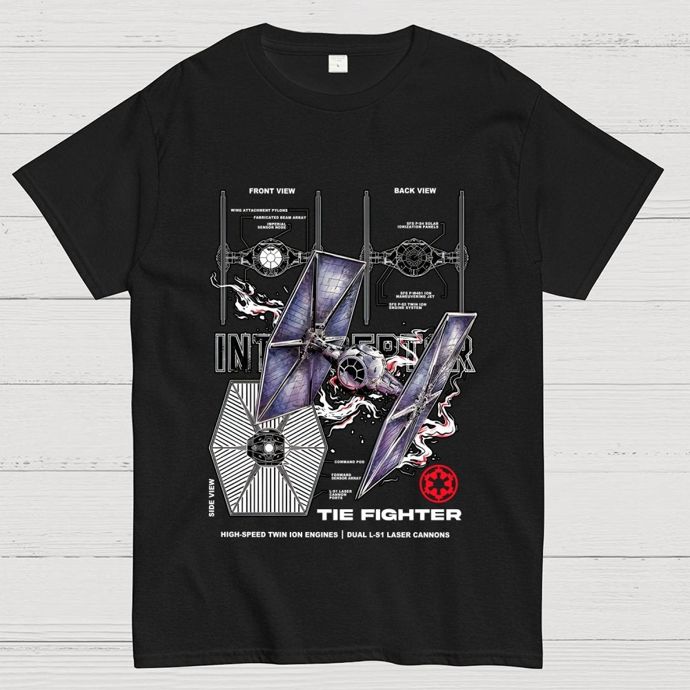 THE INTERCEPTOR FIGHTER Geek T-Shirt