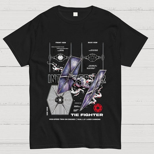 THE INTERCEPTOR FIGHTER Geek T-Shirt