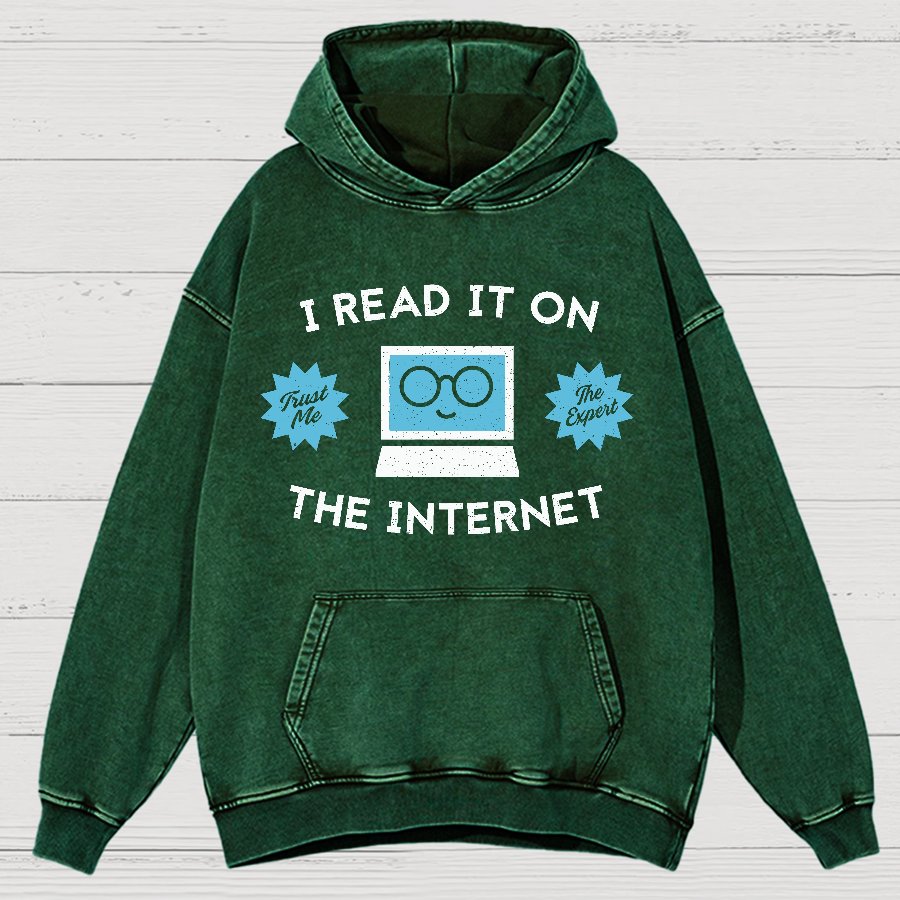 I'm An Internet Expert Vintage Distressed Hoodie