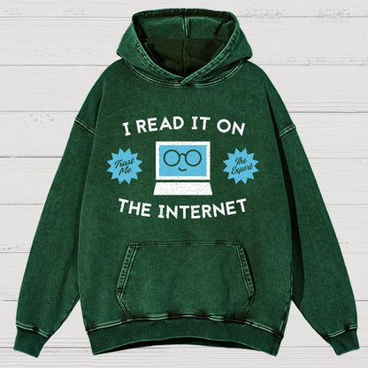 I'm An Internet Expert Vintage Distressed Hoodie