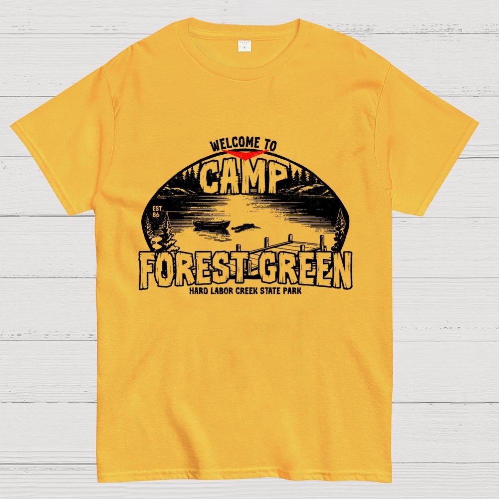 Camp Forest Green Geek T-Shirt