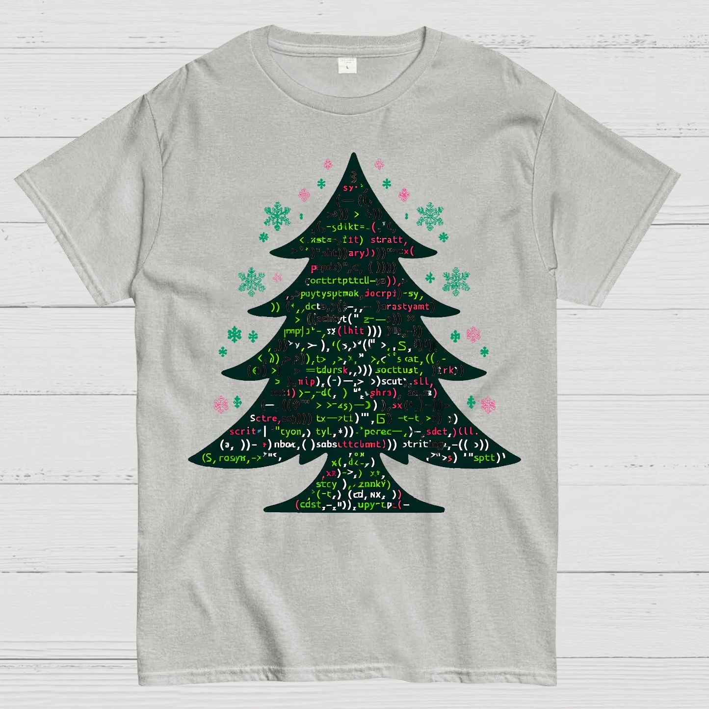 A Programmer's Christmas Tree Geek T-Shirt