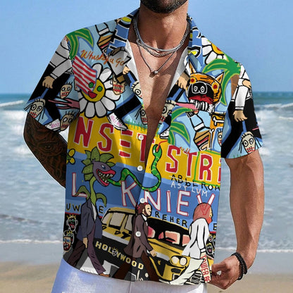 Vintage Graffiti Geeky Shirt
