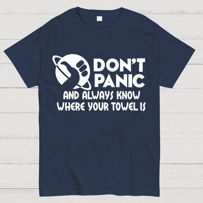 Don't Panic Geek T-Shirt