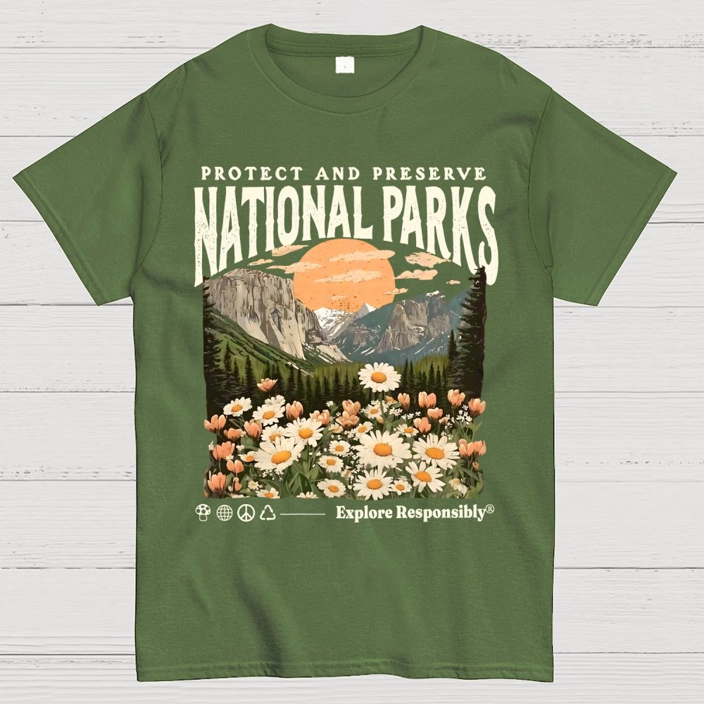 National Parks Unisex Geek T-Shirt