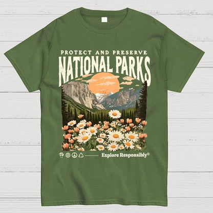 National Parks Unisex Geek T-Shirt